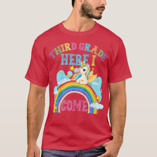 Kids Rainbow Unicorn Lover 3. T-Shirt