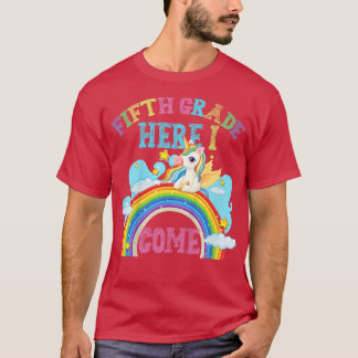 Kids Rainbow Unicorn Lover 5. T-Shirt