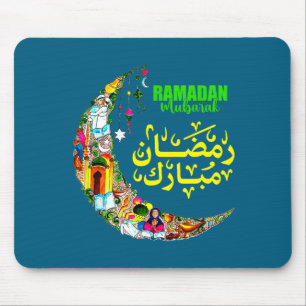 Kids Ramadan Mubarak Kareem für Kunstwerke Mousepad