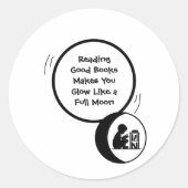 Kids Reading Sticker (Vorderseite)