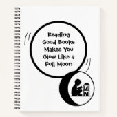 Kids Reading Sticker Notizblock (Vorderseite)