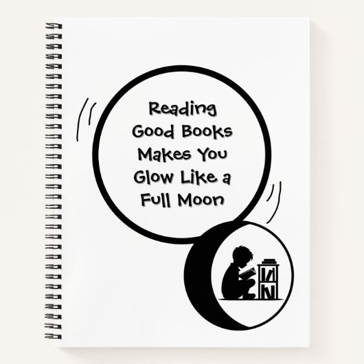 Kids Reading Sticker Notizblock (Vorderseite)