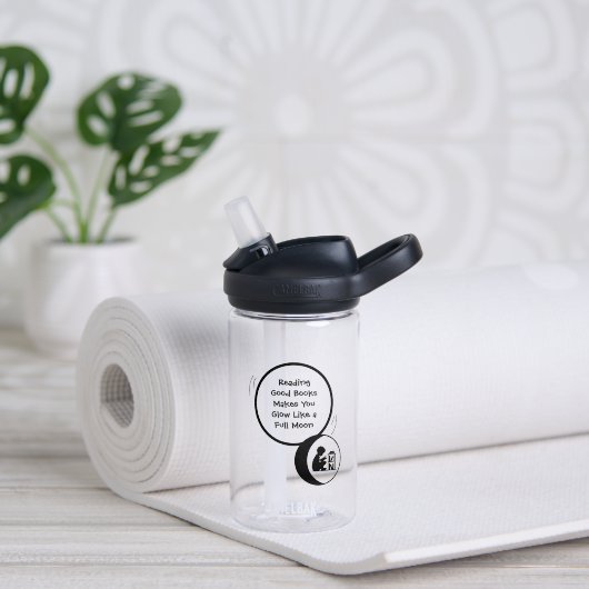 Kids Reading Water Bottle Trinkflasche (Yoga (gedreht)