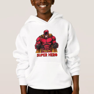Kids Red Superheran Pullover Hoodie ♧ ♧ ♧ ♧