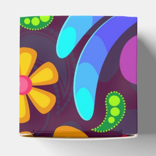 Kids Regenbogenfarbe abstrakt Geschenkschachtel (Oben)