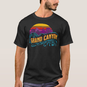 Kids Retro Grand Canyon Nationalpark Vintage Sonne T-Shirt