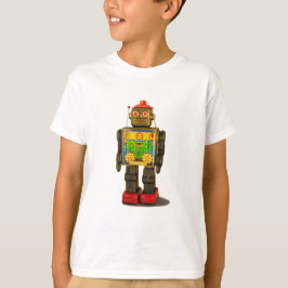 KIDS RETRO ROBOT T - SHIRT