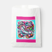 Kids Retro Roller Skaten Gastgeschenk Bag Geschenktütchen (Vorderseite)