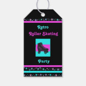 Kids Retro Roller Skaten Party Geschenktafel Geschenkanhänger (Vorderseite)