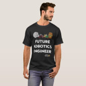 Kids Robot Future Robotics Engineer T-Shirt (Vorne ganz)