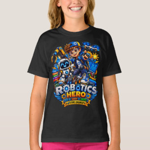 Kids Robotik-Shirt Zukünftiger Ingenieur-Roboter T-Shirt