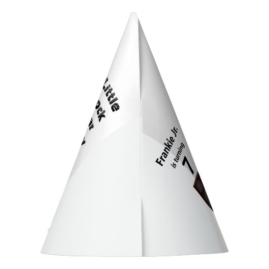 Kids 🎸 🤣 Rockstar Birthday Gitarre Funky Fun Partyhütchen (Rückseite)