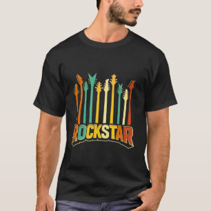 Kids Rockstar lustige Gitarren, Rock'n Roll Bands, T-Shirt