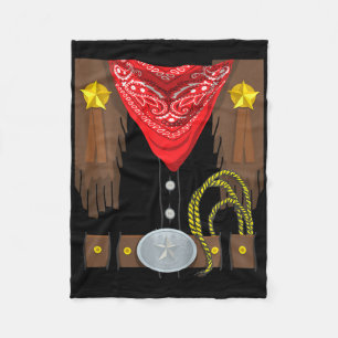 Kids Rodeo Outfit Halloween Kostüm Kinder Cowboy Fleecedecke