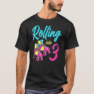 Kids Roller Skate in 3 Jahren Lasse Roll Im 3 Rol T-Shirt
