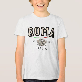Kids Roma Italia Est 753 v. Chr. Vintage Varsity Tri-Blend Shirt