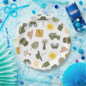 Kid's Safari Birthday Party Pappteller (Party)