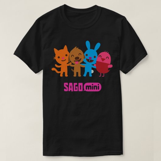 Kids Sago Mini Friends T-Shirt (Design vorne)