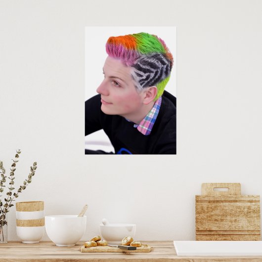 Kids Salon Poster (Küche)