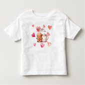 Kids Santa's Gingerbread-Süsse Kleinkind T-shirt (Vorderseite)