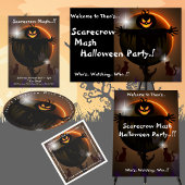 Kids Scarecrow Mash Halloween-Party Banner