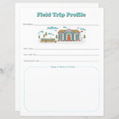 Kids School Field Trip Profil Download Print (Vorne/Hinten)