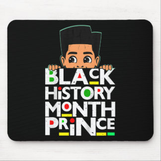 Kids Schwarzer Geschichtsmonat Prinz Melanin Sohn Mousepad