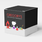 Kids Science Party Geschenkschachtel (Vorderseite)