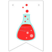 Kids Science Party Wimpelkette (Erste Fahne)