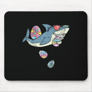 Kids-Shark-Ei-Jagd-Ostern-Lustig-Frühling-Kleinkin Mousepad