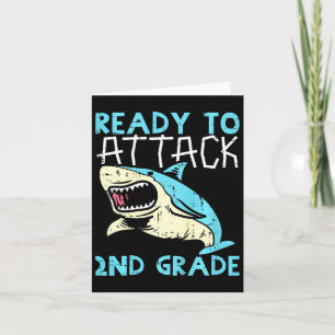 Kids Shark ist bereit, die zweite Stufe anzugreife Karte