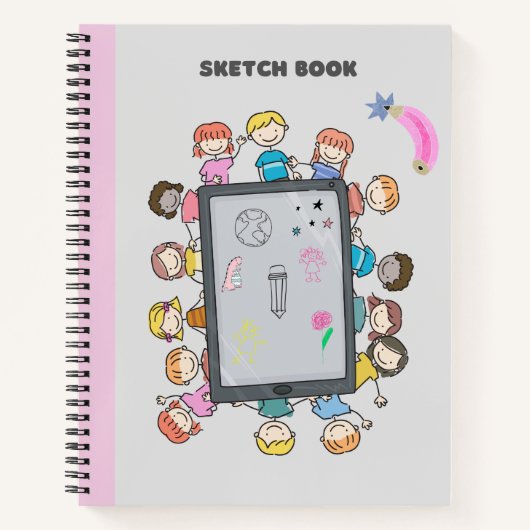 KIDS SKETCHBOOK NOTIZBLOCK (Vorderseite)