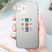 Kids Slang Wörter 9 Pack Aufkleber (Telefon)