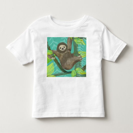 Kid's Sloth Tee Shirt (Vorderseite)