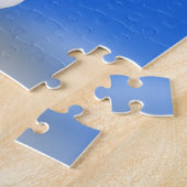 Kids Snowman Puzzle mit Personalisiertem Namen (Seite)