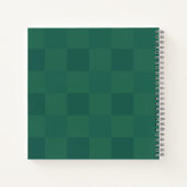 Kids Soccer Ball Boys School Notizblock (Rückseite)