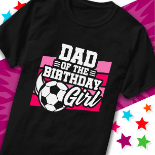 Kids Soccer Football Party Vater der Geburtstagska T-Shirt