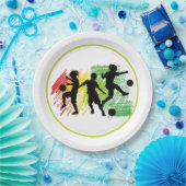 Kids Soccer Party Pappteller (Party)