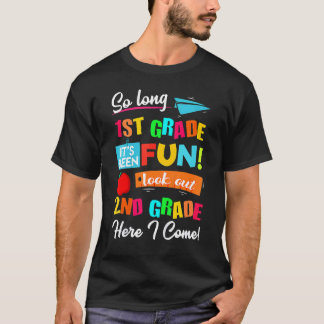 Kids Soes Long 1. Klasse 2. Hier komme ich Laster T-Shirt