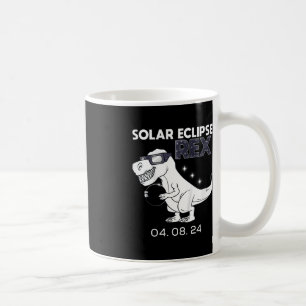 Kids Solar Eclipse T Rex 04.08.2024 Dino Fun Toddl Kaffeetasse