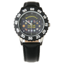 Kids Solar System Monogram Planets Astronaut Cool