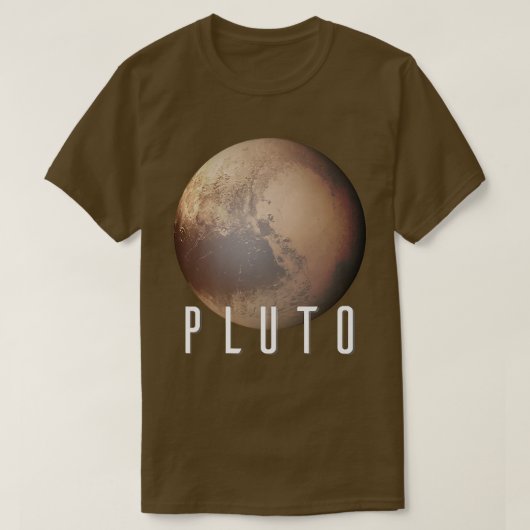 Kids Solar System Planet Pluto - Kids Space Scienc T-Shirt (Design vorne)