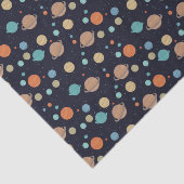 Kids Solar System Planets Saturn Jupiter Mars Seidenpapier (Ausschnitt)