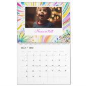 Kids sonnige Tage buntes Foto 2024 Kalender (Mär 2026)