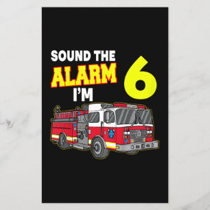 Kids Sound Alarm Im 6 Kinder Feuerwehrmann Feuerwe Flyer