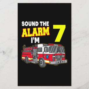 Kids Sound Alarm Im 7 Kinder Feuerwehrmann Feuerwe Flyer
