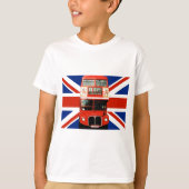 Kid's Souvenir T - Shirt aus London England (Vorderseite)