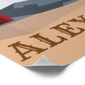 Kids Special Sheriff Cowboy Original ADD Foto Poster (Ecke)