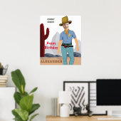 Kids Special Sheriff Cowboy Original ADD Foto Poster (Heimbüro)
