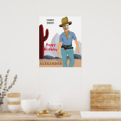 Kids Special Sheriff Cowboy Original ADD Foto Poster (Küche)